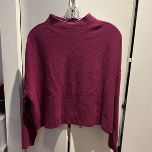 Alani cashmere mock  neck jumper